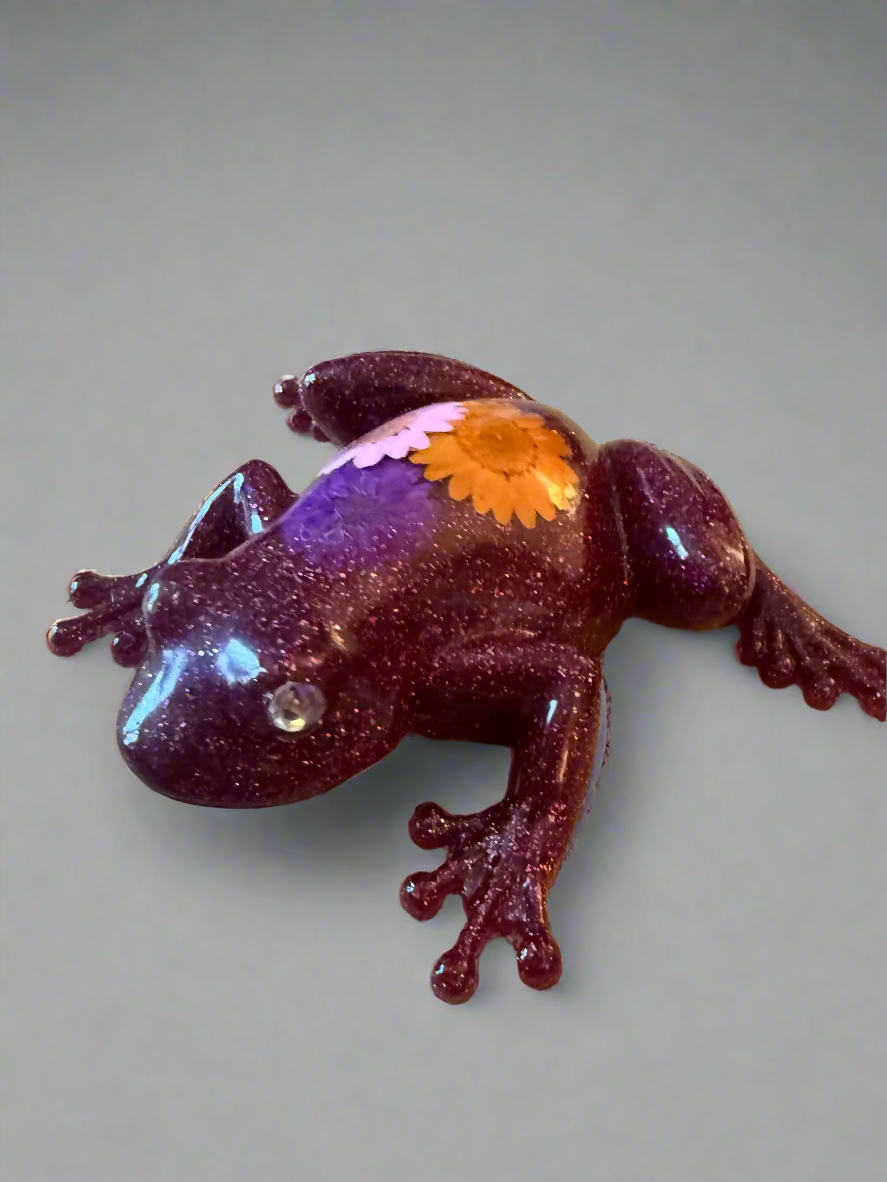 Resin Art Frog