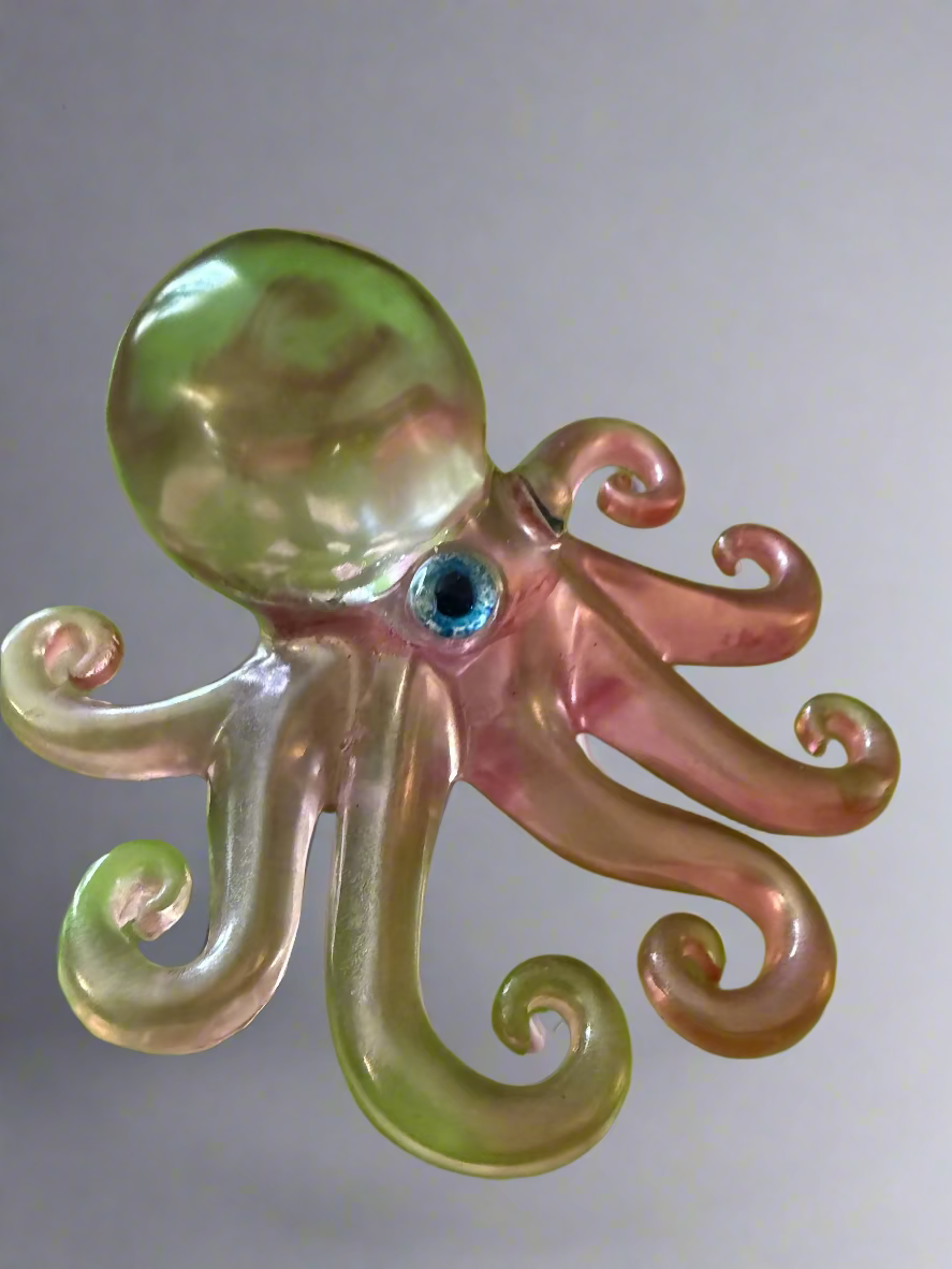 Resin Art Octopus