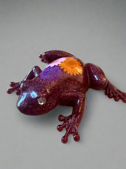 Resin Art Frog
