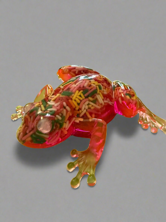Resin Art Frog