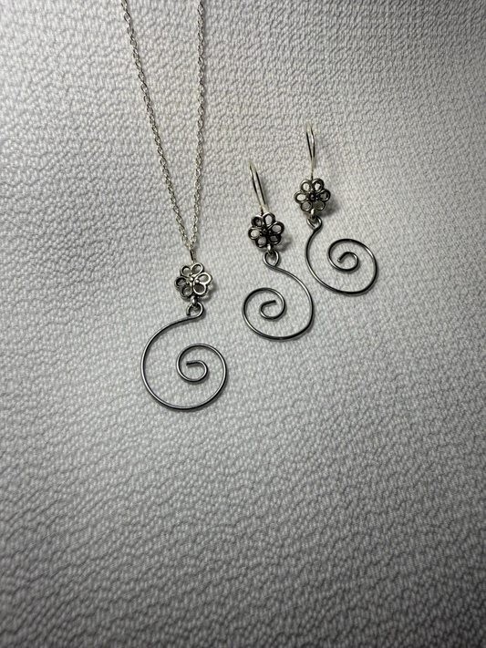 Necklace And Earring Set